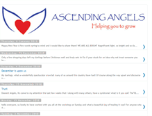 Tablet Screenshot of blog.ascendingangels.com